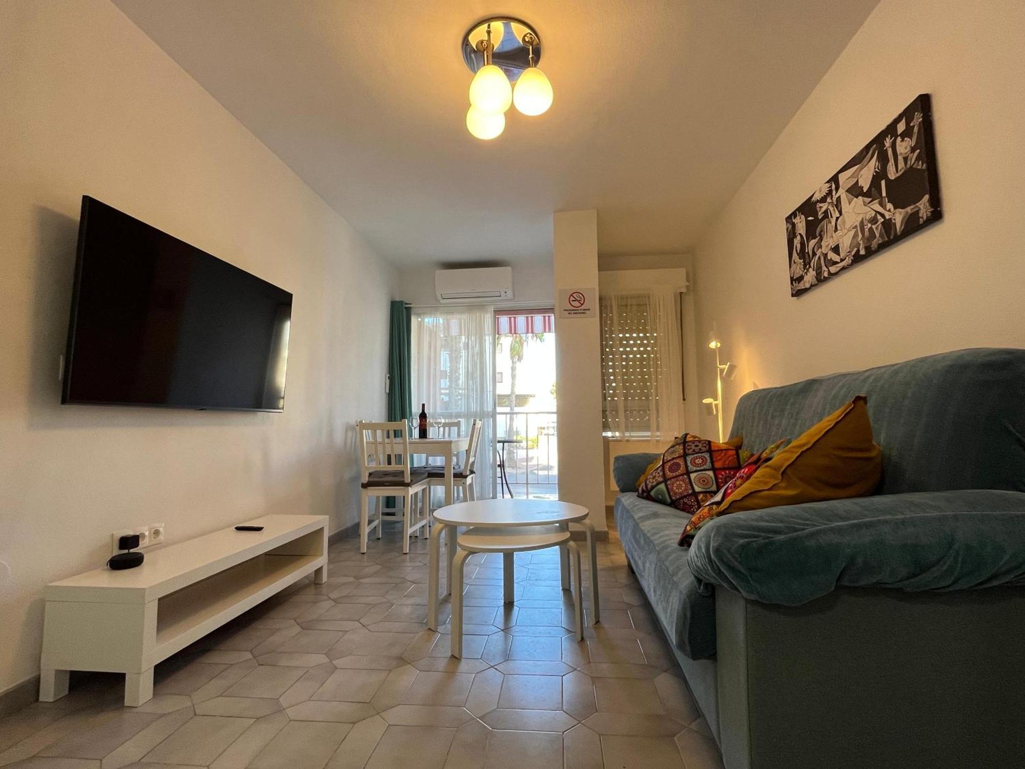 Apartamento Entero, Enormes Piscinas, Terraza Y Playa ベナルマデナ エクステリア 写真